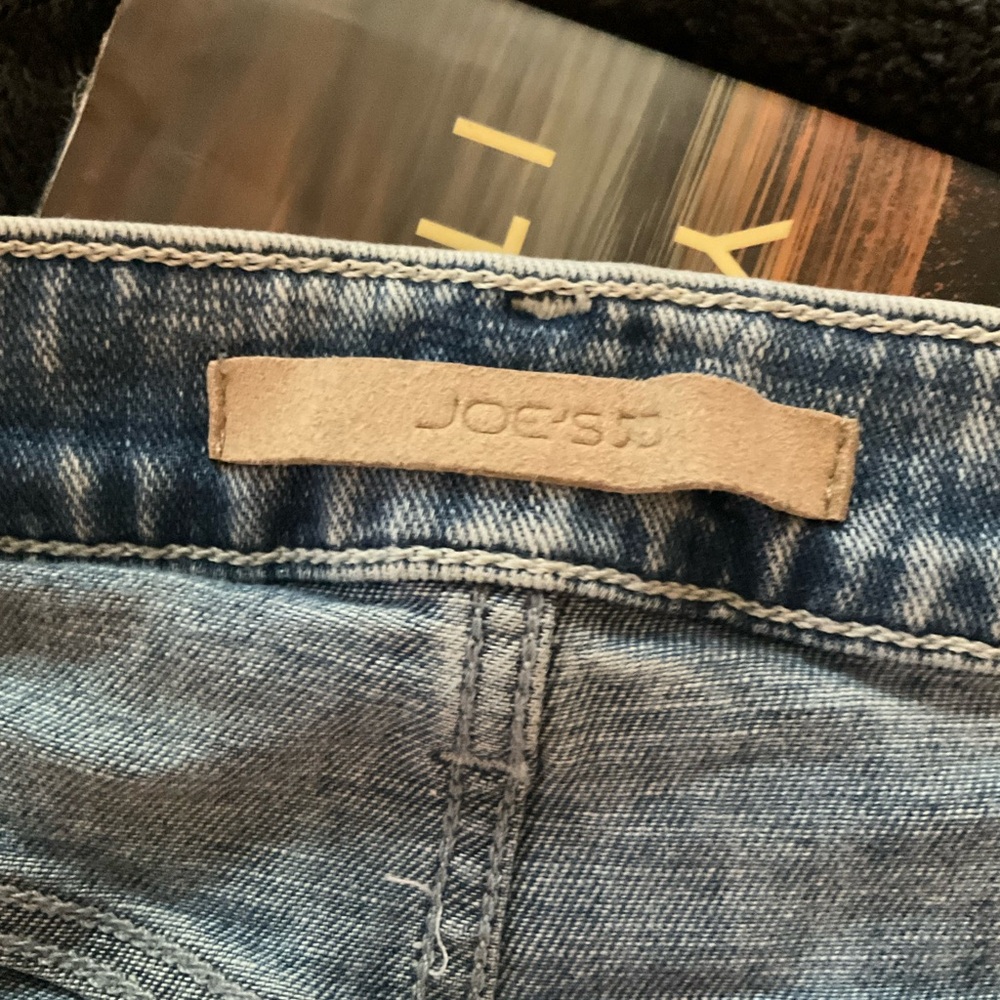 (Lori) Joe's Jeans Blue Flare Wide-Leg Denim - Picture 8 of 11